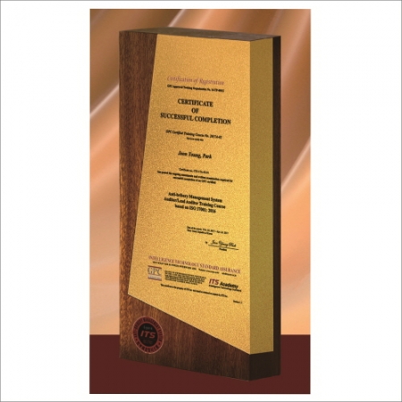 원목 알루미늄 블랙 상패 3 #2