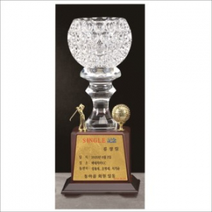 크리스탈 우승컵 골프 트로피 248