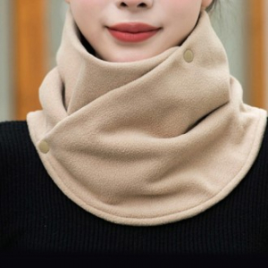 남녀공용 똑딱버튼 윈터 머플러 K48, 기모 머플러, 겨울 머플러