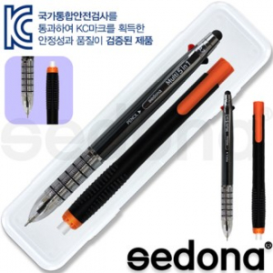 세도나 멀티 5in1 니들 터치펜 + 코닉 노크 지우개 6.8 세트