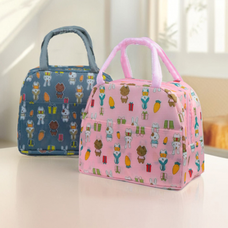 플씨드 토끼 패턴 포켓 보온보냉백 #2