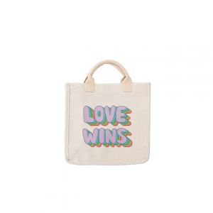 아르덴 린넨 가방 연베이지 27x25x12cm // 풀컬러 인쇄 무료