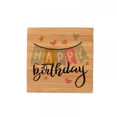 아르덴 대나무 코스터 사각형 // 풀컬러 인쇄 무료 #2