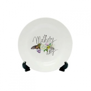 아르덴 7.5인치 화이트 접시 // 풀컬러 인쇄 무료