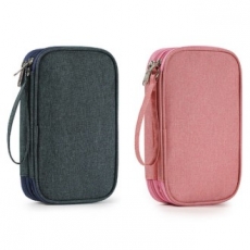 M073 여행용케이블파우치 충전기 수납가방 인쇄 답례품