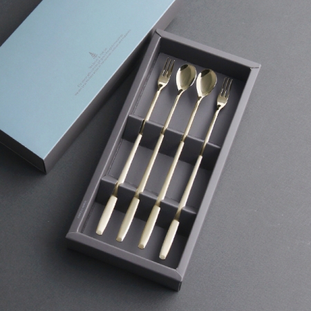 포르테 골드 4P 롱스푼롱포크세트 #2