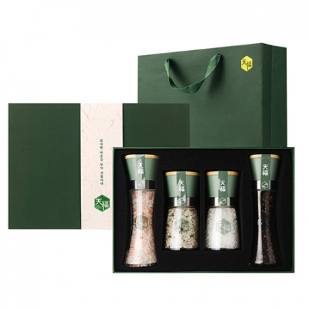 천복 244HW 히말라야 핑크솔트 허브솔트 화이트솔트 블랙페퍼 선물세트 히말라야핑크소금 히말라야솔트 허브소금 쉐프소금 화이트소금 블랙페퍼 통후추 그라인더 리필소금 명절선물 추석선물 기념품 답례품 #3