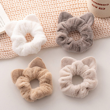 고양이 머리끈 곱창밴드 #2