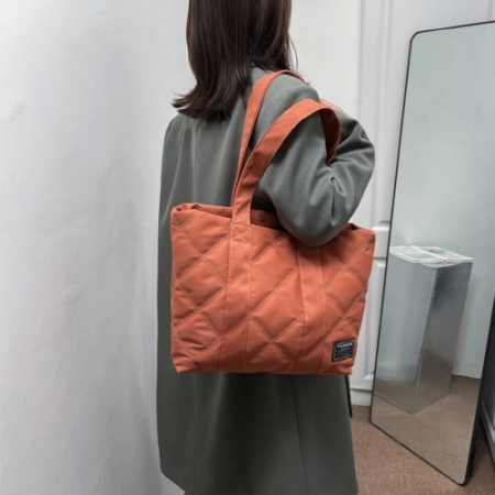 퀄팅 베이직 경량쇼퍼백 숄더백 에코백 #2