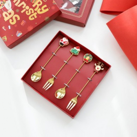 크리스마스 스푼 포크 세트 HB #2