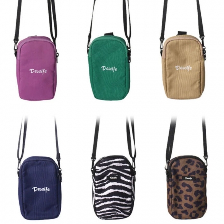 B092 캐주얼 미니 스마트폰 가방 카드 동전 여행용 지갑 크로스 미니가방 인쇄 행사 답례품 #2