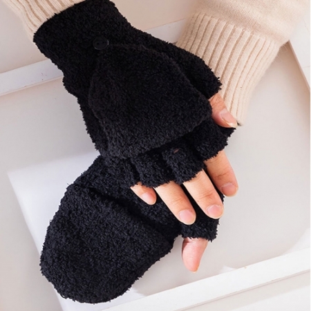 뽀글이 벙어리 반장갑 터치 가능 #2