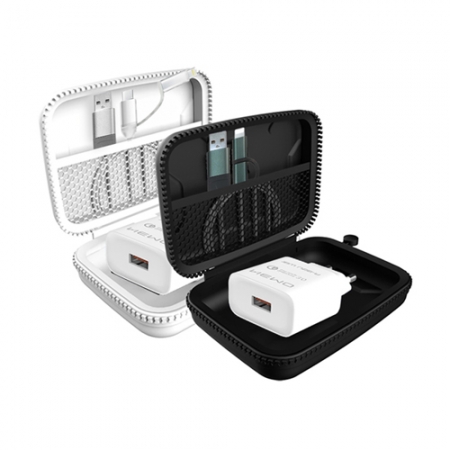 팝폰 CS49 POP 2IN1 패브릭 고속충전 케이블 충전기 선물세트 #2