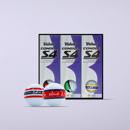 볼빅 콘도르 S4 DL 360 9구 우레탄 골프공 비거리 골프공 골프공 9구 #2