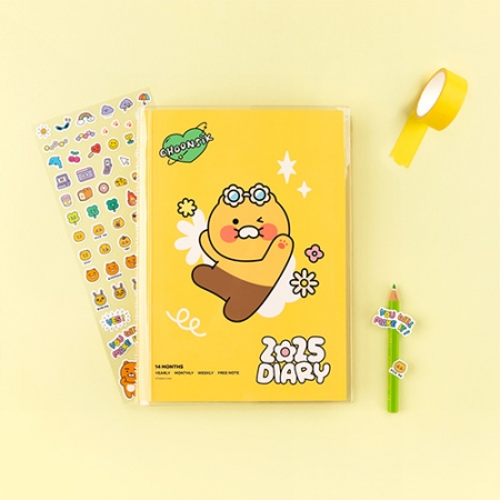 캐릭터 2025 인스프링 다이어리 4타입 #6