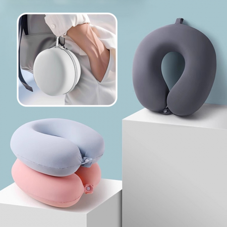 M097 포켓 메모리폼 여행용목베게 목쿠션 기내용 인쇄 주문제작 답례품 차량용 #3