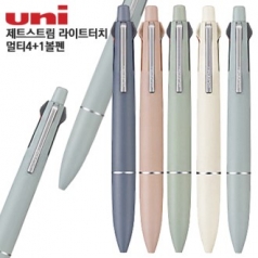 uni 제트스트림 라이트터치 멀티4+1볼펜 0.5mm