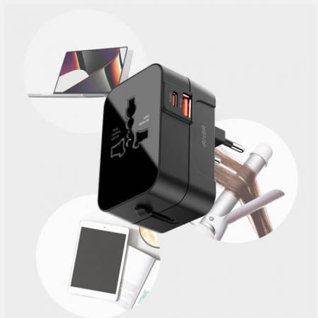 아이리버 20W 고속 충전 여행용멀티 어댑터 ITA-100 #4
