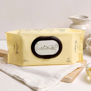 시치미 쓱 허니 옐로우 프리미엄 물티슈 72매입x1팩