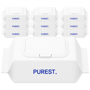 퓨어스트 라이트 초순수 플레인 아기물티슈 캡형