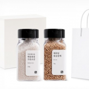 태움용융소금 2조세트 150ml  소금선물세트