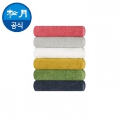 [송월타올] 컬러풀 코마사 면30수 세면타올
