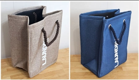 세탁바구니 [플랑캣세탁바구니] 빨래바구니/빨래통/빨래가방/개별OPP포장 #2