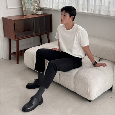 인컴 심플 비즈니스 양말 (중목/장목) #3