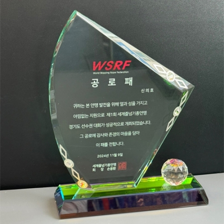 크리스탈 보석 상패 쥬얼 디자인 #3