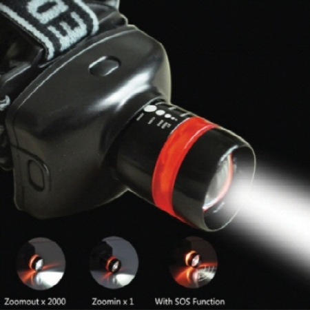 초강력 하이파워 줌 헤드랜턴 CREE 5W LED #2