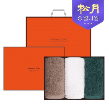 [송월타올] 송월 40수 포인트40 200g 3P 타올세트 #2