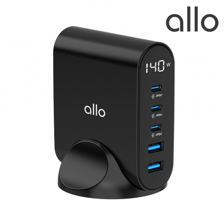 알로코리아 140W GaN 프로 PD PPS 초고속 5포트 멀티 충전기 UC5140GPD #2