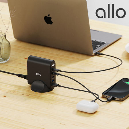 알로코리아 140W GaN 프로 PD PPS 초고속 5포트 멀티 충전기 UC5140GPD #5