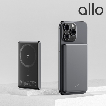 알로코리아 501MW 무선 고속 충전 맥세이프 코발트 보조배터리 5000mAh #4