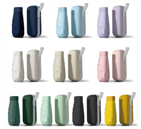 5단 암막 우양산 캡슐 파우치 미니우산 uv차단 10컬러 #2