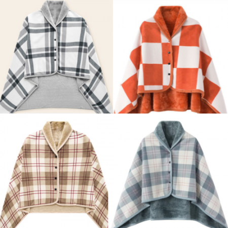 겨울담요 입는담요 똑딱이담요 방한담요 사무실담요 학교담요 무릎담요 #2