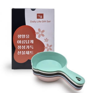 다올 항균 손잡이 앞접시 5P 세트 칼라박스