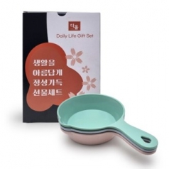 다올 항균 손잡이 앞접시 3P 세트 칼라박스