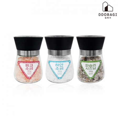 프리미엄 히말라야 핑크솔트 시즈닝 그라인더 3종세트 #5