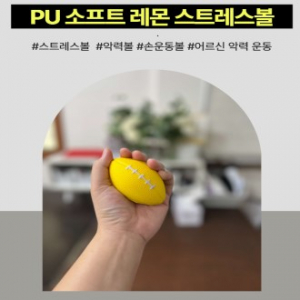 레몬 스트레스 볼, 스펀지악력기 PU