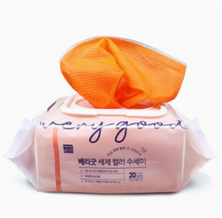베리굿 두겹 세제 수세미 세제 티슈 물티슈  20매 #2