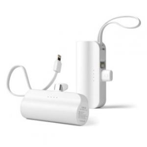 시크론 도킹형 듀얼 보조배터리 5,000mAh CC-500  C타입메인