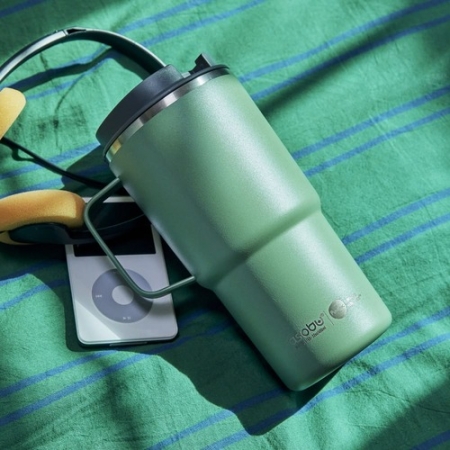 아소부 세라믹 니트로 진공 머그텀블러 650ml #5