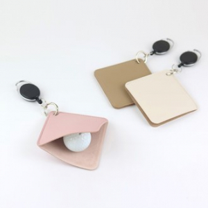 골프 볼 클리너 공 클리너 고급가죽 // 국내생산