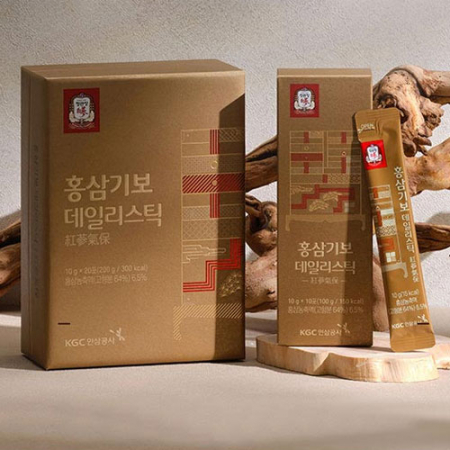 한국인삼공사 정관장 홍삼기보 데일리스틱 10ml x 20포 + 쇼핑백 #4