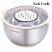 작은이미지: 리앤쿡 스토리지 채칼 믹싱볼 5P #6