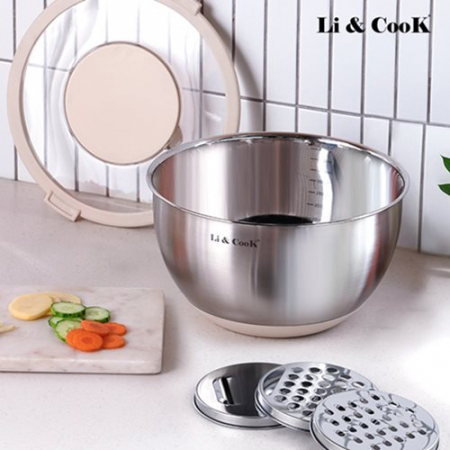 리앤쿡 스토리지 채칼 믹싱볼 5P #3