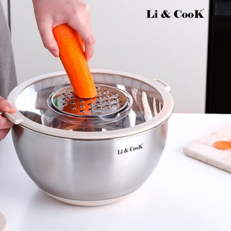 리앤쿡 스토리지 채칼 믹싱볼 5P #2