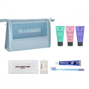 비치파스텔 여행용세면파우치 세트