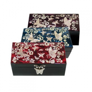 아름누리 직사각형 나비보석함